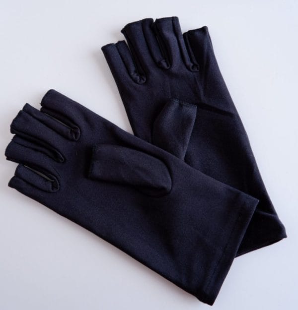 Uv handschoenen - uv lamp - led lamp - gellak - nagellamp - zwart - bescherming