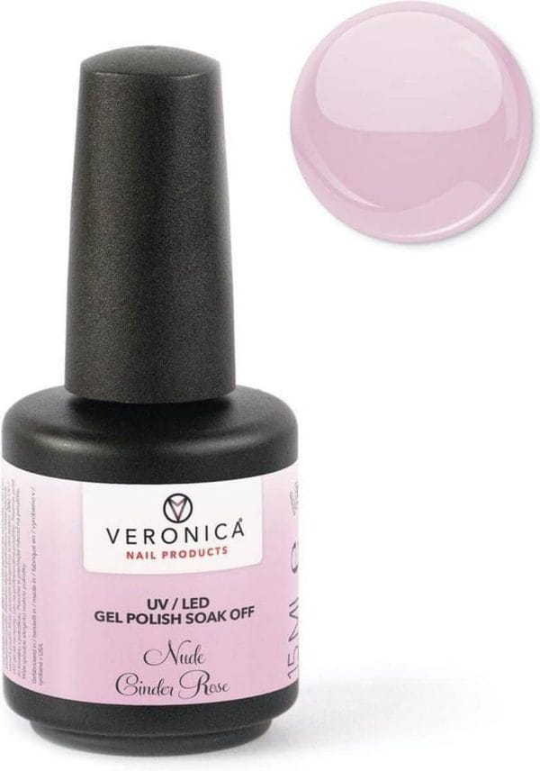 UV / LED Gellak Nude Cinder Rose - Nude Gellak - Dekkend en langhoudend tot 3 weken