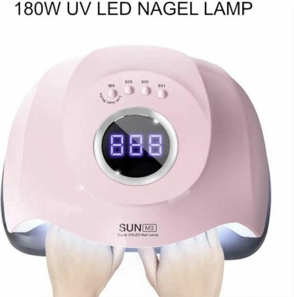 UV LED Lamp Nagels 180W - Nageldroger - UV Lamp Gelnagels - Nageldrogers - 180 watt Nagellamp - Gel Nagellak