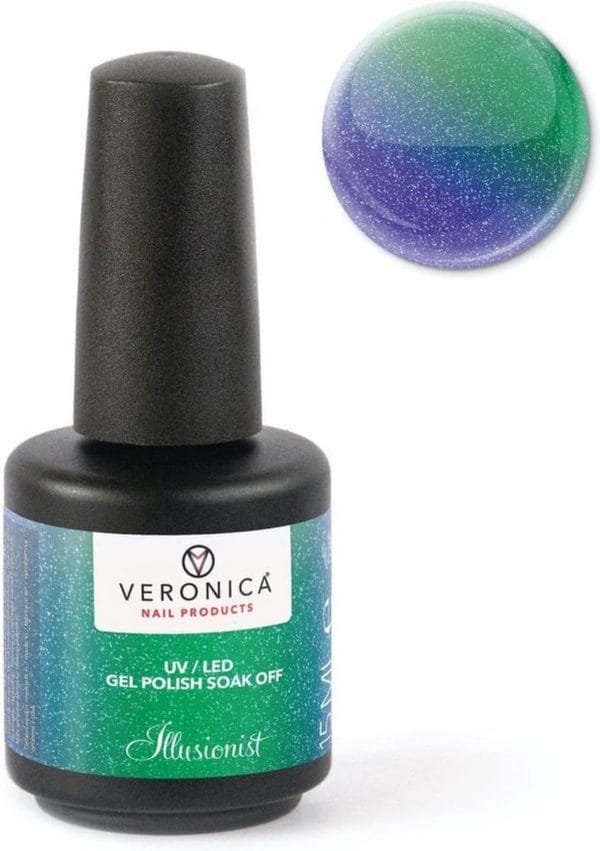 Uv / led magneet gellak illusionist - magneet nagellak - met of zonder magneet - 15 ml