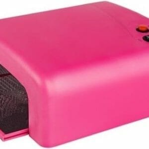 UV Nagellamp 36WATT voor gelnagels en gellak nagels te drogen. Nagel lamp roze