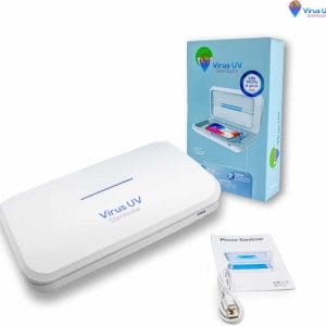 UV Sterilisator kastje - Desinfectie box - Sterilisator UV Lamp - Ontsmettingsmiddel - Reinigt Smartphone Sieraden Mondkapjes - UVC Lamp Straling