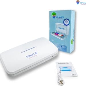 UV Sterilisator kastje-MODEL 2024 - Desinfectie box - Sterilisator UV Lamp - Ontsmettingsmiddel - Reinigt Smartphone Sieraden Mondkapjes - UVC Lamp Straling