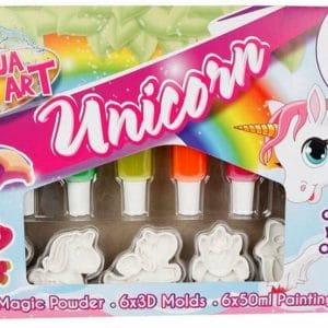 Unicorn 3D aqua gel figuren maken set