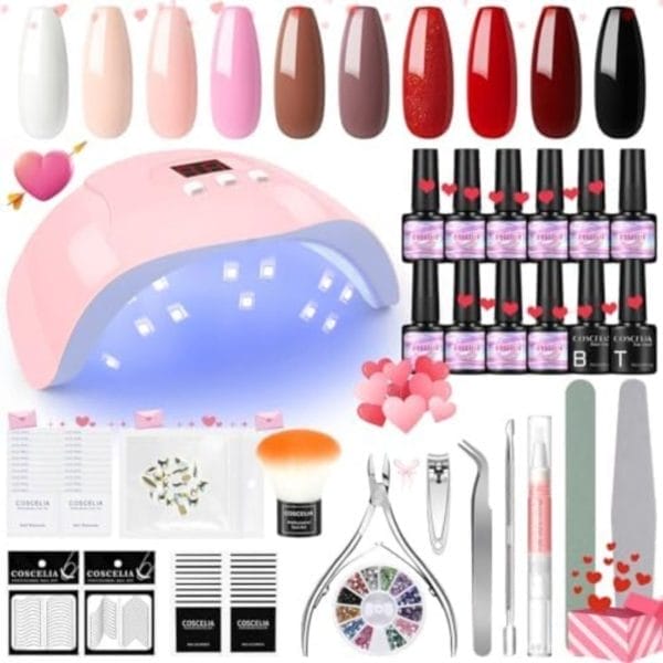 Uv lamp gelnagels starterspakket - gellak starterspakket - gelnagel set