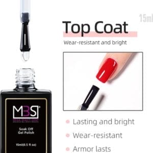 Uv-led Finish - gel - 15 ml. PRO - zonder plaklaag - Gellak - Gel nagellak - Topcoat