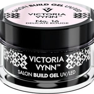 VICTORIA VYNN Builder Gel 15ml | 16 Delicate Rouge | glanzende topcoat - hoogglans - gellak - gelpolish - gel - buildergel - glittertop - lak - gelnagels - nagels - nagelverzorging - verzorging - megabase - hardener - bond - nailwipe - Caramdia