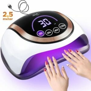 Vanilon UV Lamp Gelnagels - Gellak Nagel Droger - 36 LED's - Professionele Nageldroger - 180W