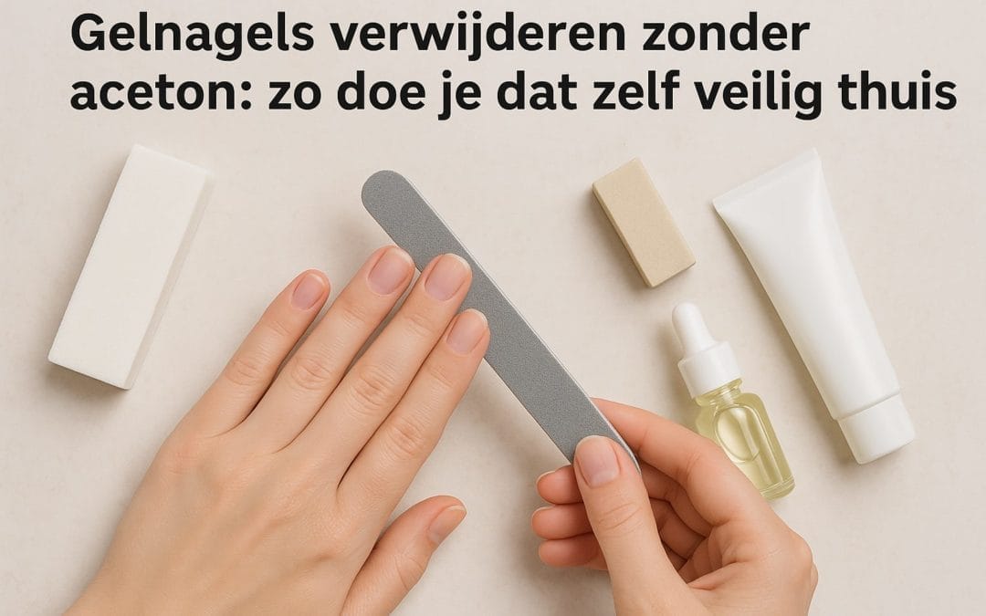 Gelnagels verwijderen zonder aceton: zo doe je dat zelf veilig thuis