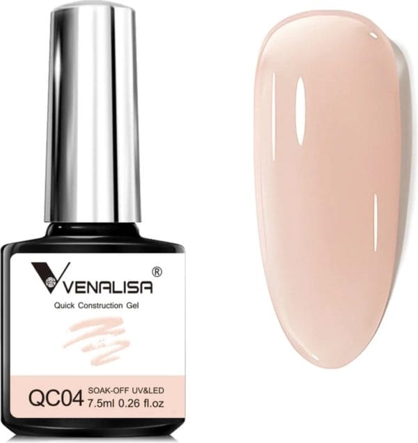 Venalisa biab nude - 7. 5 ml - nude biab - builder gel - biab nagellak - builder in a bottle - biab nagel builder - biab kleuren - venalisa biab