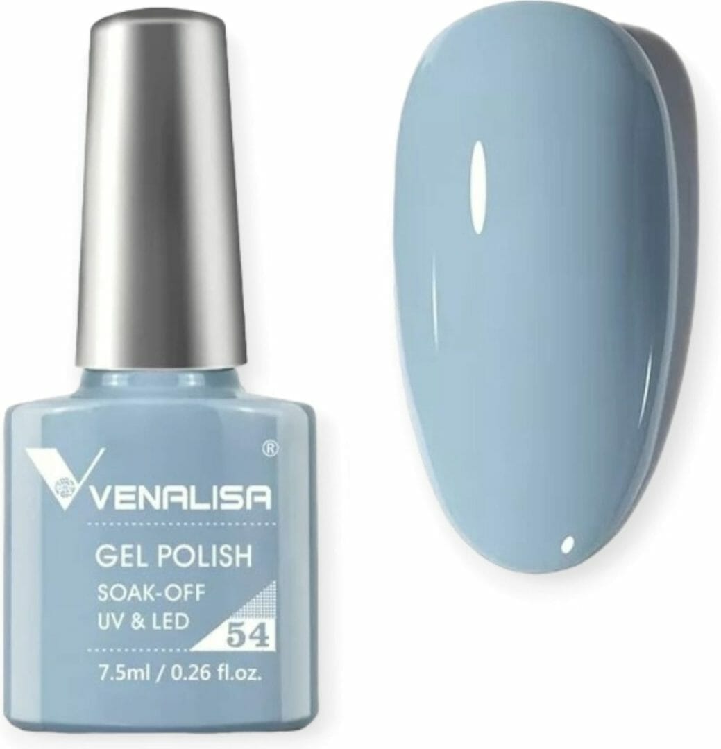 Venalisa Coral Blue Gellak Ml Glitter Nagellak Venalisa Gellak Alirose