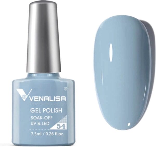 Venalisa gellak coral blue - 7. 5 ml - blauwe gellak - gellak blauw - gellac blauw - gellak koraal - gellak coral - gellak licht blauw - gellak blue - gellak kleuren - venalisa gellak - gellak nagellak