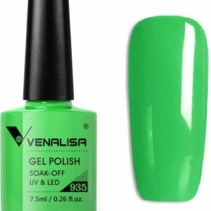 Venalisa Gellak Groen - Normaal - 7.5 ml - Groene Gellak - Gellac Groen - Gellak Kleuren - Venalisa Gellak - Gellak Nagellak