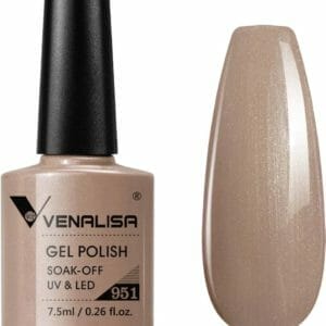 Venalisa Gellak Taupe - 7.5 ml - Taupe Gellak - Gellac Taupe - Gellak Kleuren - Venalisa Gellak - Gellak Nagellak