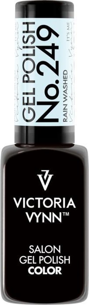 Victoria Vyn Gellak - Gel Nagellak - Salon Gel Polish Color - 249 Rain Washed - 8 ml. - Lichtblauw