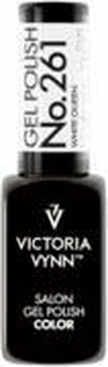 Victoria Vyn - Gellak - Gel Nagellak - Salon Gel Polish Color - 261 White Queen - 8 ml. - Wit - extreem dekkend
