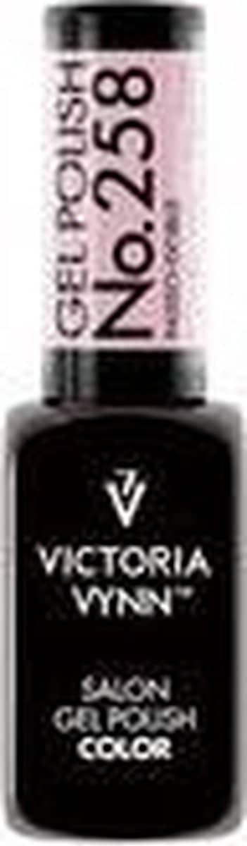 Victoria Vyn - Gellak - Gel Nagellak - Salon Gel Polish Color - Dance Collectie - 258 Passo-doble - 8 ml. - Roze Shimmer
