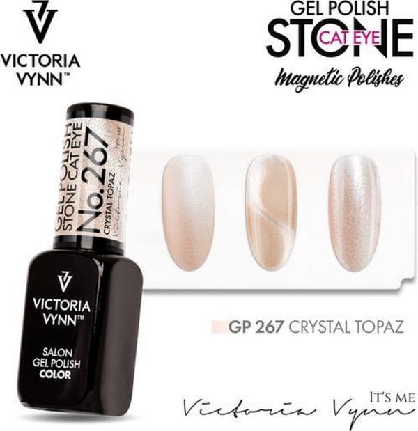 Victoria Vynn Gellak Stone Cat Eye Crystal Topaz - 267 - 8 ml.