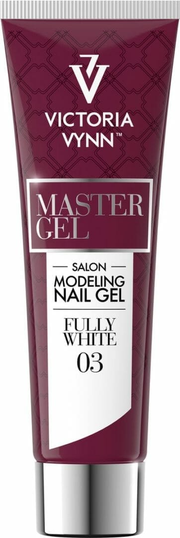 Victoria Vynn - Master Gel 03 Fully White 60 gr - acrylgel - acryl - gel - nagels - polygel - manicure - nagelverzorging - nagelstyliste - buildergel - uv / led - nagelstylist - callance