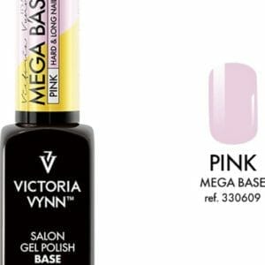 Victoria Vynn - Mega Base Pink 8 ml - rubberbase roze - gellak - gelpolish - gel - lak - polish - gelnagels - nagels - manicure - nagelverzorging - nagelstyliste - uv / led - nagelstylist - callance