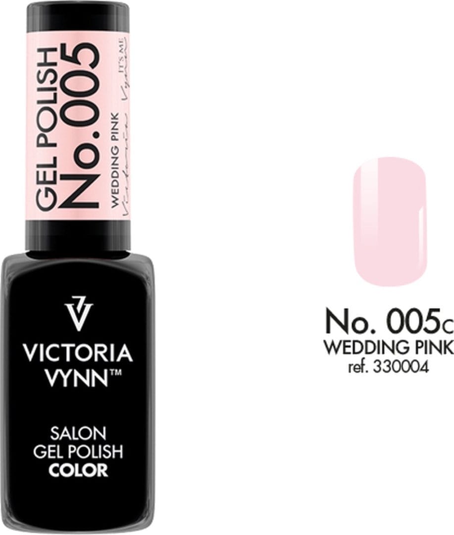 Victoria vynn - salon gelpolish 005 wedding pink - roze - gel polish - gellak - nagels - nagelverzorging - nagelstyliste - uv / led - nagelstylist - callance