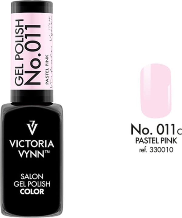 Victoria vynn - salon gelpolish 011 pastel pink - roze - gel polish - gellak - nagels - nagelverzorging - nagelstyliste - uv / led - nagelstylist - callance