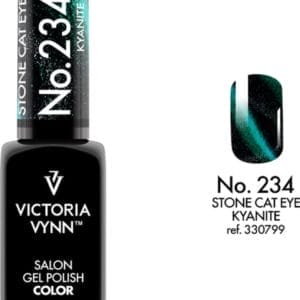 Victoria Vynn - Salon Gelpolish 234 Cat Eye Kyanite - Cat Eye Groen - groene metallic gel polish - gellak - lak - glitter - glitters - nagels - nagelverzorging - nagelstyliste - uv / led - nagelstylist - callance