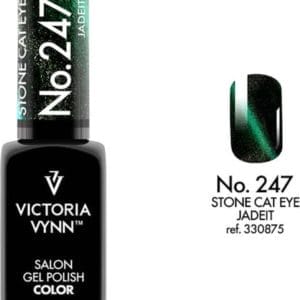 Victoria Vynn - Salon Gelpolish 247 Cat Eye Jadeit - Cat Eye Groen - groene metallic gel polish - gellak - lak - glitter - glitters - nagels - nagelverzorging - nagelstyliste - uv / led - nagelstylist - callance