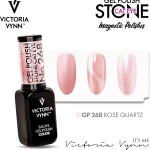 Victoria Vynn - Salon Gelpolish 268 Rose Quartz - Cat Eye Rose - roze metallic gel polish - gellak - lak - glitter - glitters - nagels - nagelverzorging - nagelstyliste - uv / led - nagelstylist - callance