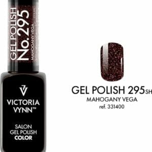 Victoria Vynn - Salon Gelpolish 295 Mahogany Vega (flash glitters bordeaux rood) - reflecterende gel polish - gellak - reflect - reflectie - glitter - nagels - nagelverzorging - nagelstyliste - uv / led - nagelstylist - callance