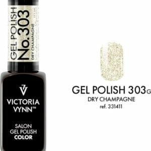 Victoria Vynn - Salon Gelpolish 303 Dry Champagne - goud / zilver glitter gel polish - gellak - glitters - nagels - nagelverzorging - nagelstyliste - uv / led - nagelstylist - callance