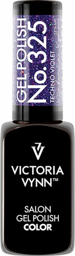 Victoria vynn - salon gelpolish 325 electro purple lakier (flash paars) - reflecterende gel polish - gellak - reflect - reflectie - glitter - nagels - nagelverzorging - nagelstyliste - uv / led - nagelstylist - callance