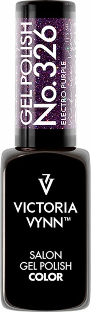 Victoria Vynn - Salon Gelpolish 326 Electro Purple Lakier (flash paars) - reflecterende gel polish - gellak - reflect - reflectie - glitter - nagels - nagelverzorging - nagelstyliste - uv / led - nagelstylist - callance