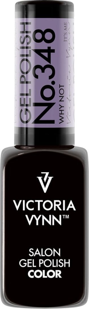 Victoria vynn - salon gelpolish 348 why not - feel the flow - paars - gel polish - gellak - nagels - nagelverzorging - nagelstyliste - uv / led - nagelstylist - callance