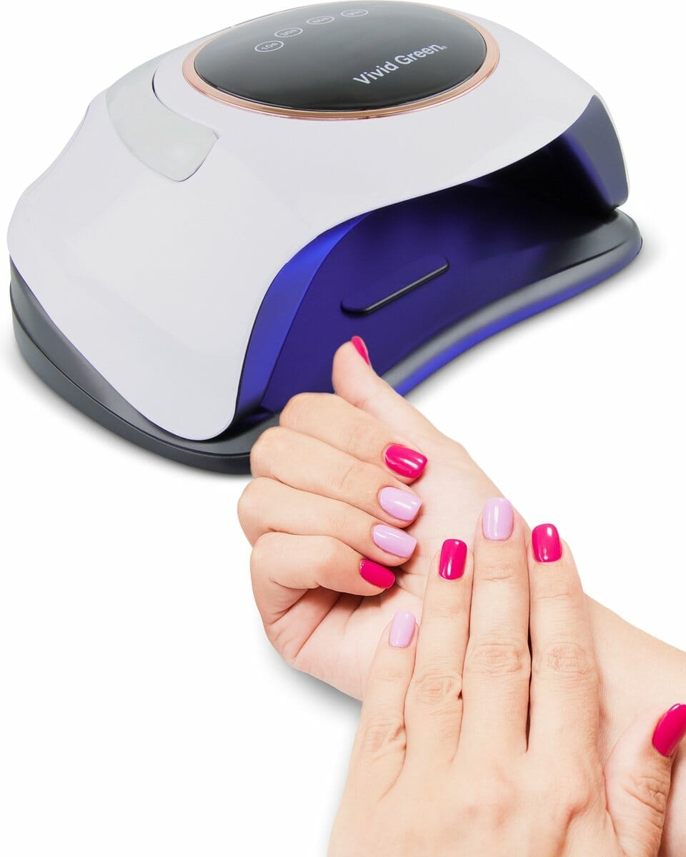 Vivid Green UV lamp gelnagels Led nagellamp Gellak nagel lamp Nageldroger Naggellak