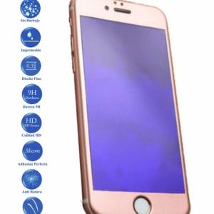 Volledige 3D Gel Edge Gehard Glas Protector Voor Iphone 6 4.7 Rose Goud