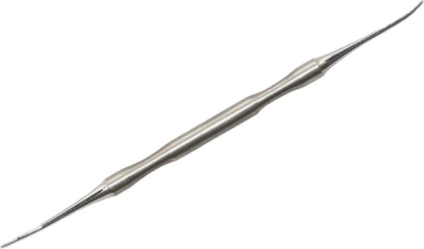 Voordeelverpakking 4 x merbach hoekvijl, licht gekomde bek, dubbelzijdig, ergonomische handgreep, 16 cm