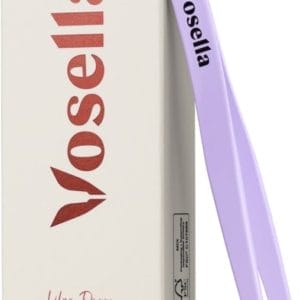 Vosella - Professionele schuine epileer pincet - Slanted tweezer - Wenkbrauwen trimmen - Voor man en vrouw - Lilac Dream