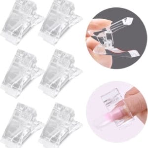 WiseGoods Luxe Nagelklem Set - Nagel Klemmen - Nagellak Remover Clips - Manicure Klem - Tools Voor Nagels - Nail Art Tool - 10st