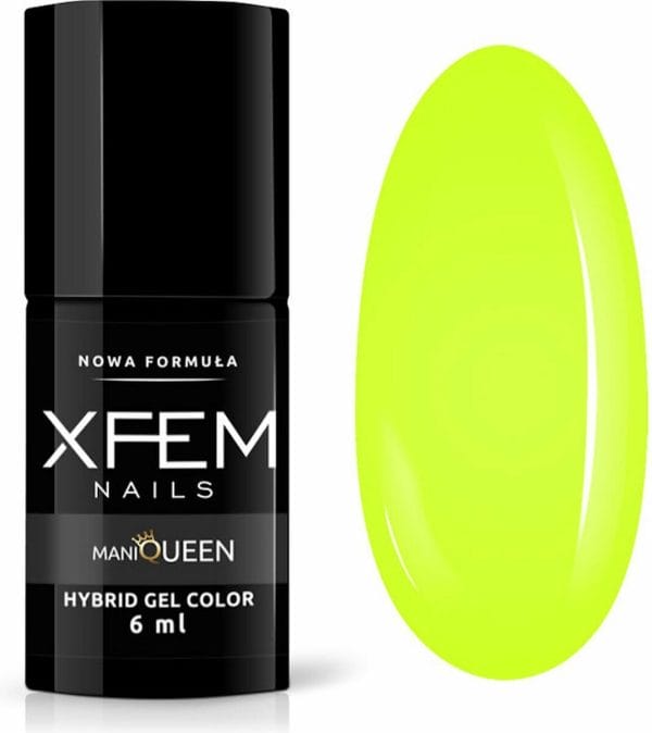 XFEM Geel UV/LED Hybrid Gellak 6ml. #0131