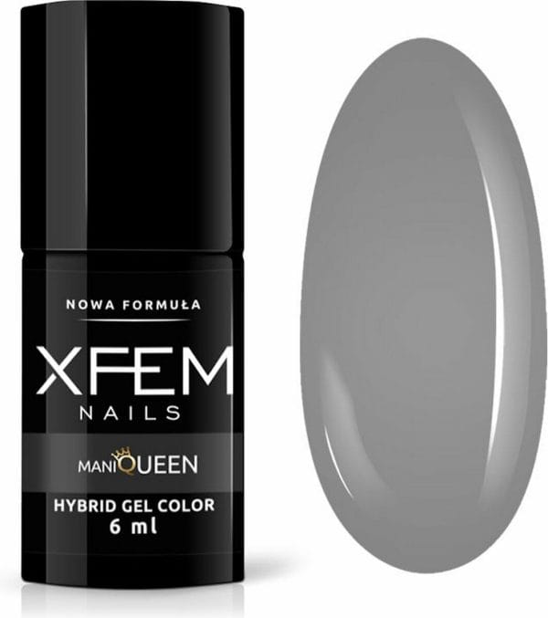 XFEM Grijs UV/LED Hybrid Gellak 6ml. #0141
