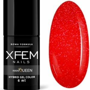 XFEM Rood UV/LED Hybrid Gellak 6ml. #042