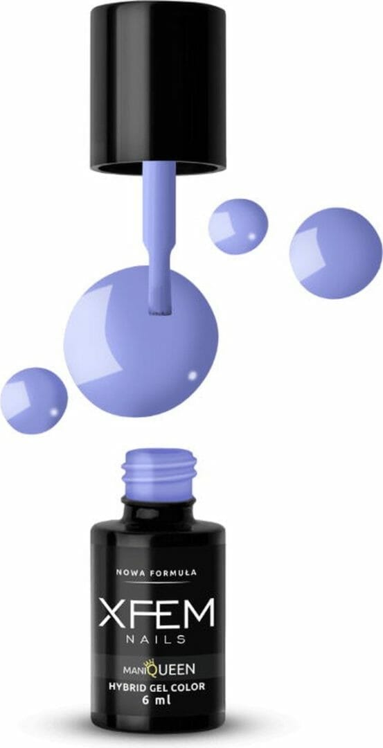 Xfem uv/led hybrid gellak 6ml. #0198 almost peri Xfem uv/led hybrid gellak 6ml. #0198 almost peri