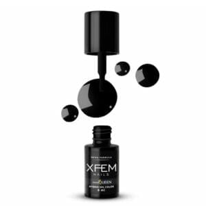 XFEM Zwart UV/LED Hybrid Gellak 6ml. #002