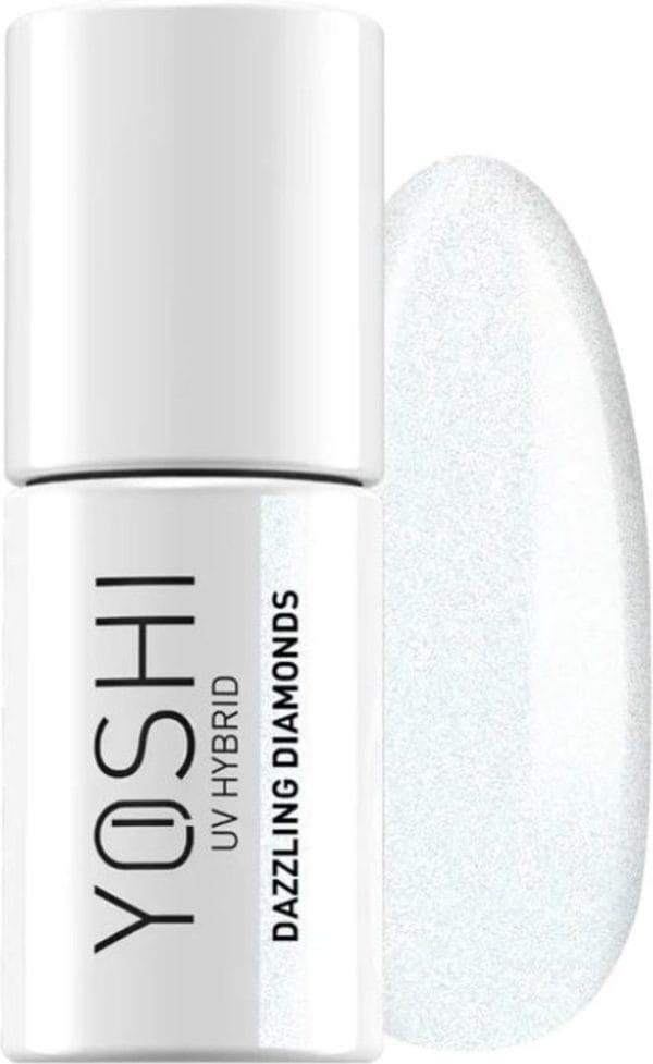 Yoshi uv/led hybrid gellak 6ml. Dazzling diamonds 609