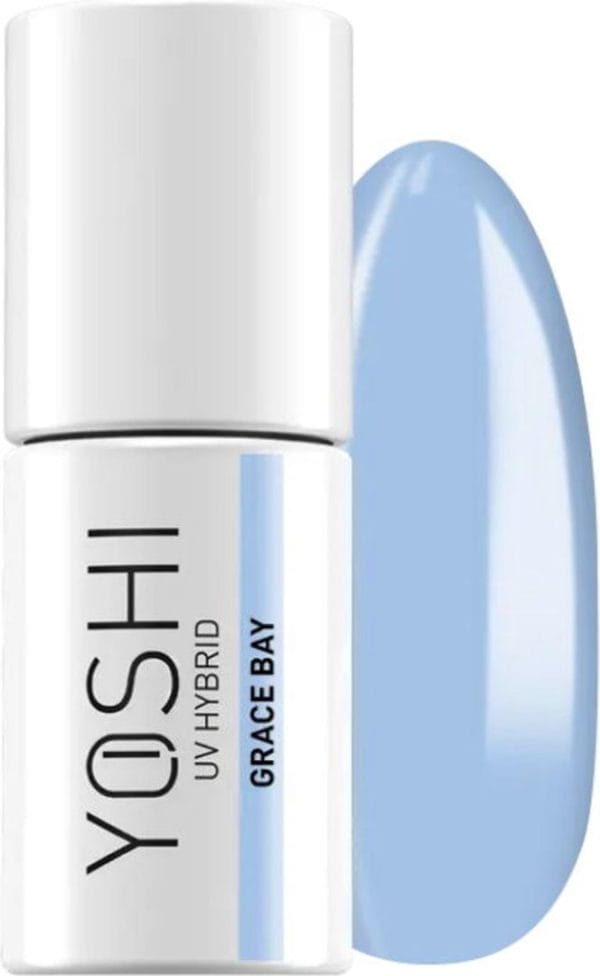 Yoshi uv/led hybrid gellak 6ml. Grace bay 114