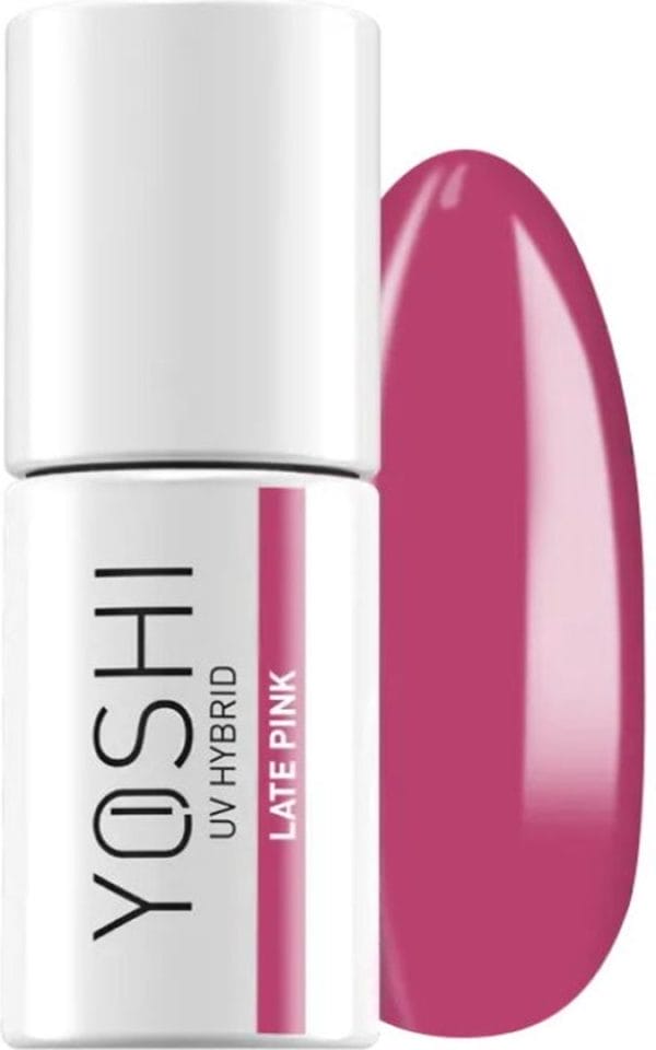 Yoshi uv/led hybrid gellak 6ml. Late pink 313