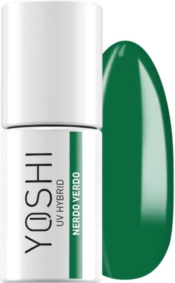 Yoshi uv/led hybrid gellak 6ml. Nerdo verdo 707