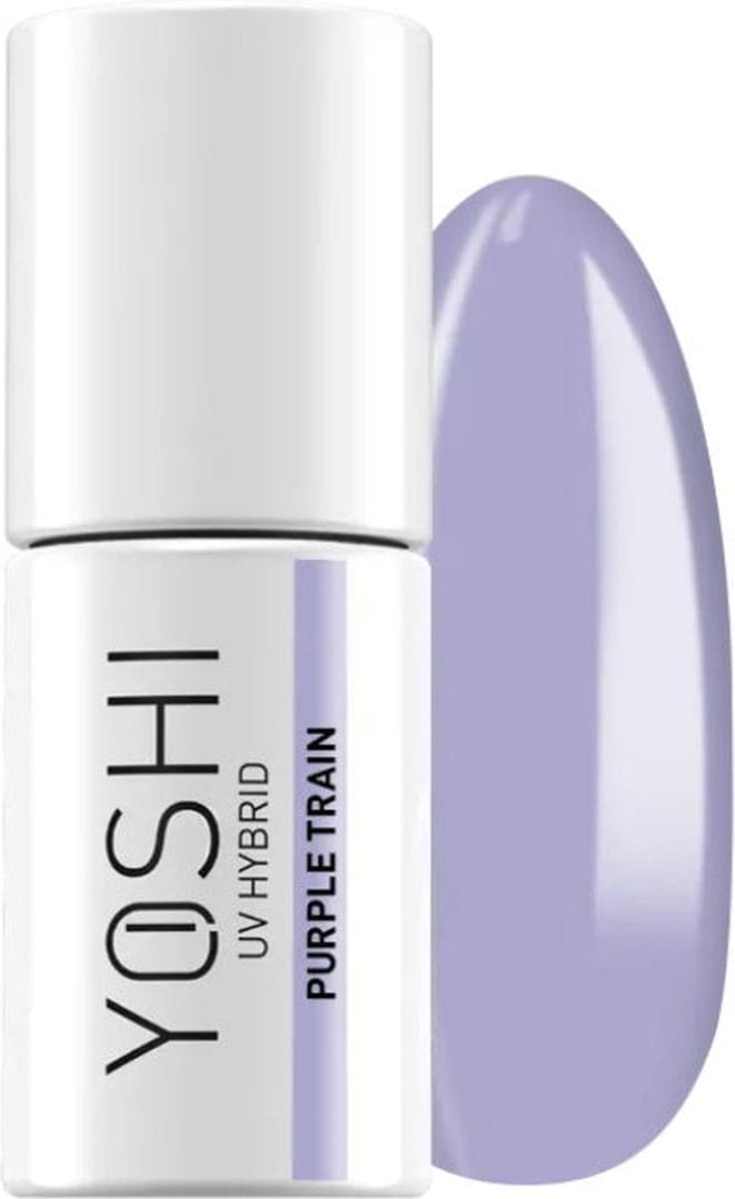 Yoshi uv/led hybrid gellak 6ml. Purple train 803 Yoshi uv/led hybrid gellak 6ml. Purple train 803