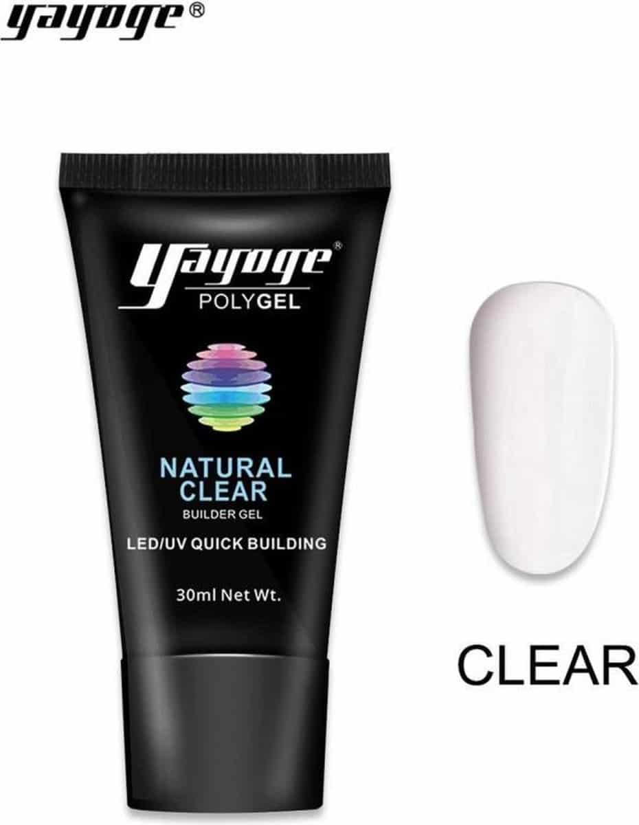 Yayoge polygel clear 30 gram